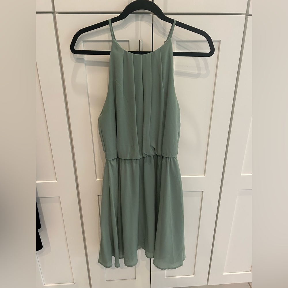 Sage green Dress size large